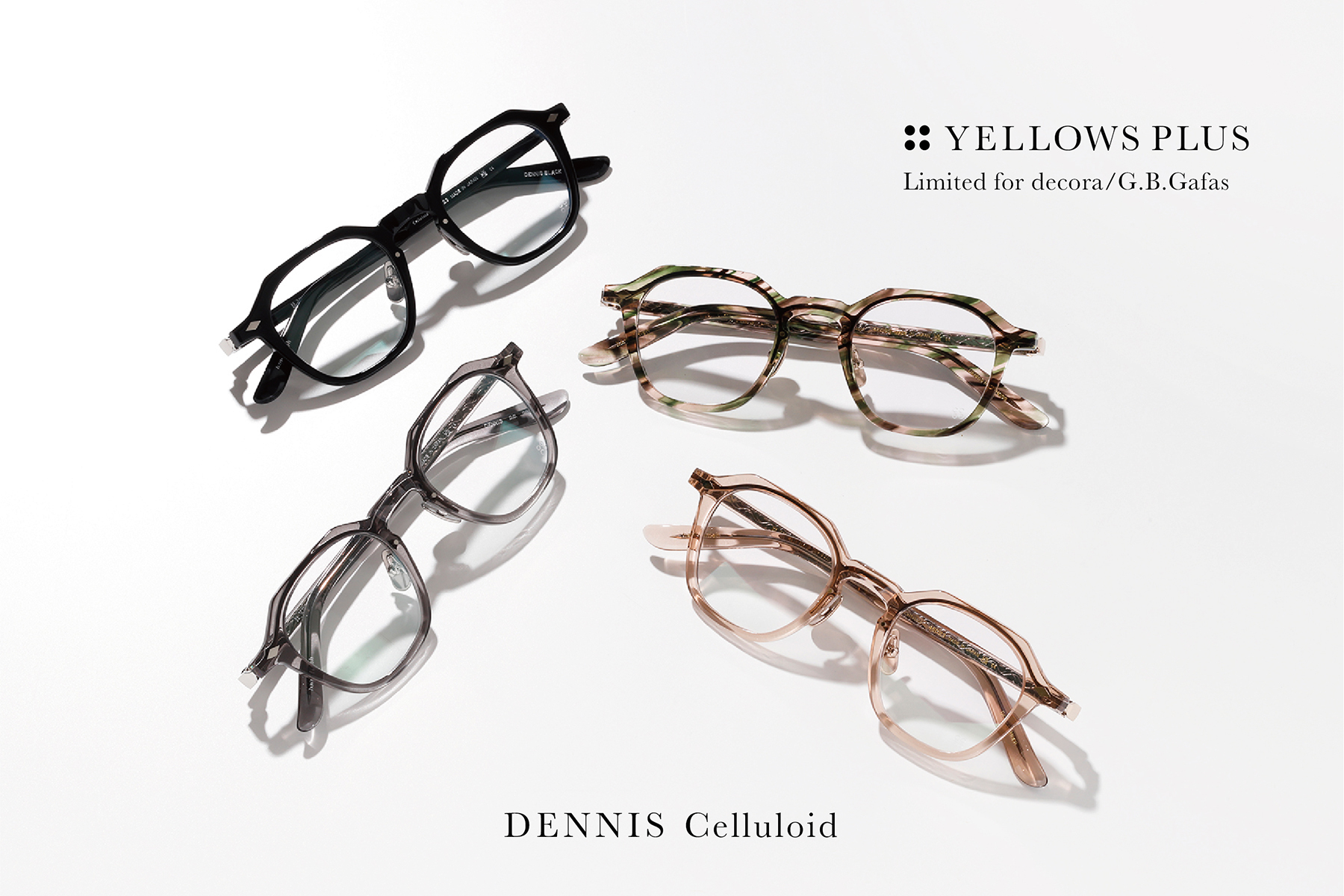 YELLOWS PLUS DENNIS Celluloidイエローズプラス